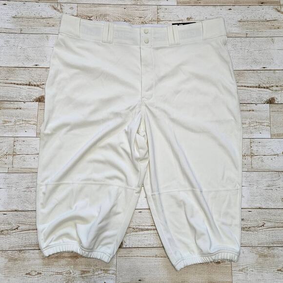 Champro Baseball Pants Mens 2X Triple Crown Knickers Cream Slide Seat Stretch - Picture 8 of 12